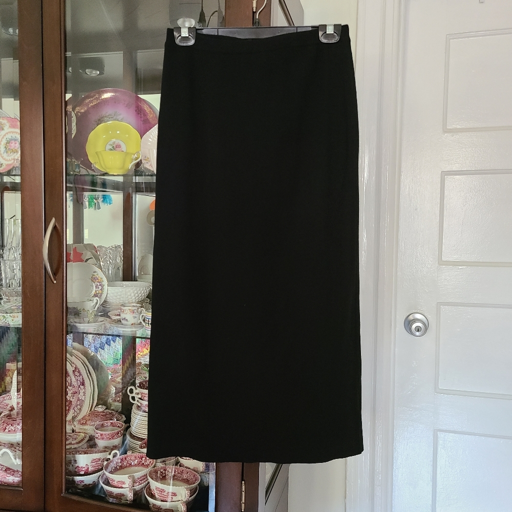 Eileen Fisher Women's Fitted Bandage Maxi Midi Skirt Size Small Casual Neutral